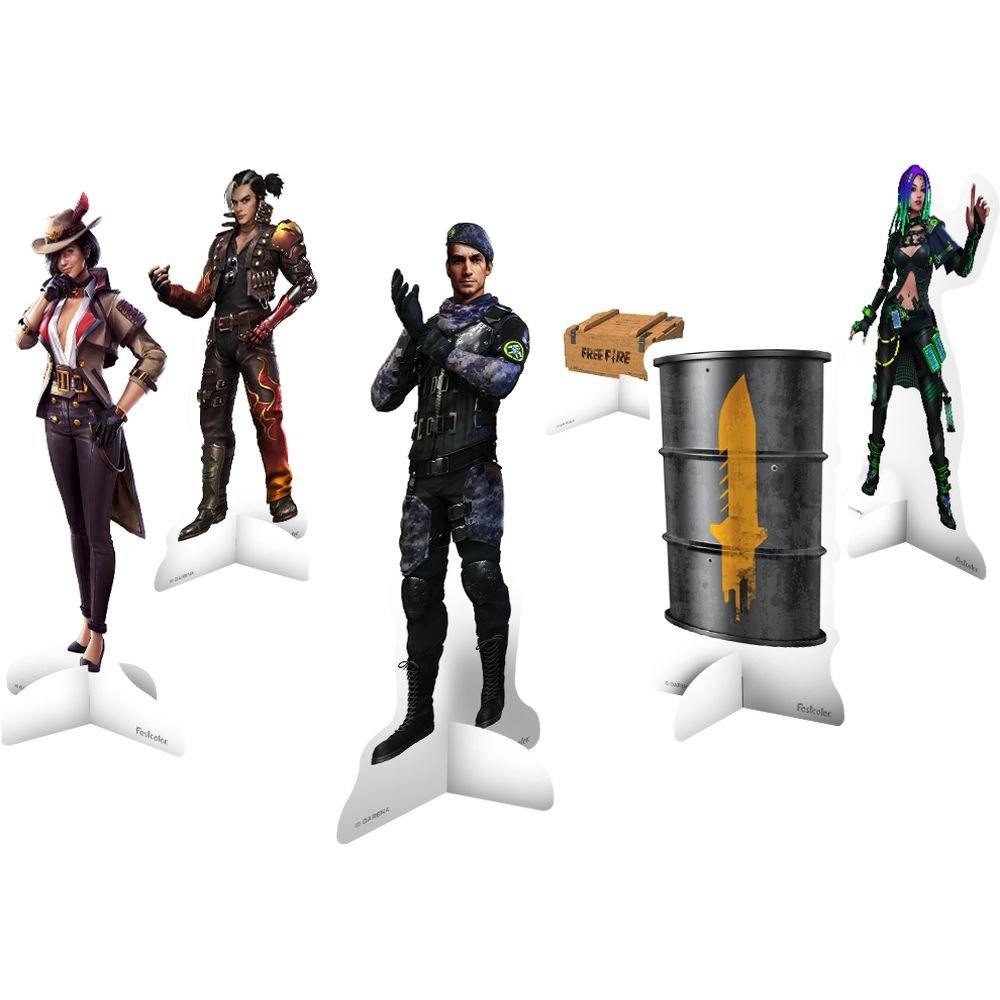 Decoracao De Mesa Free Fire