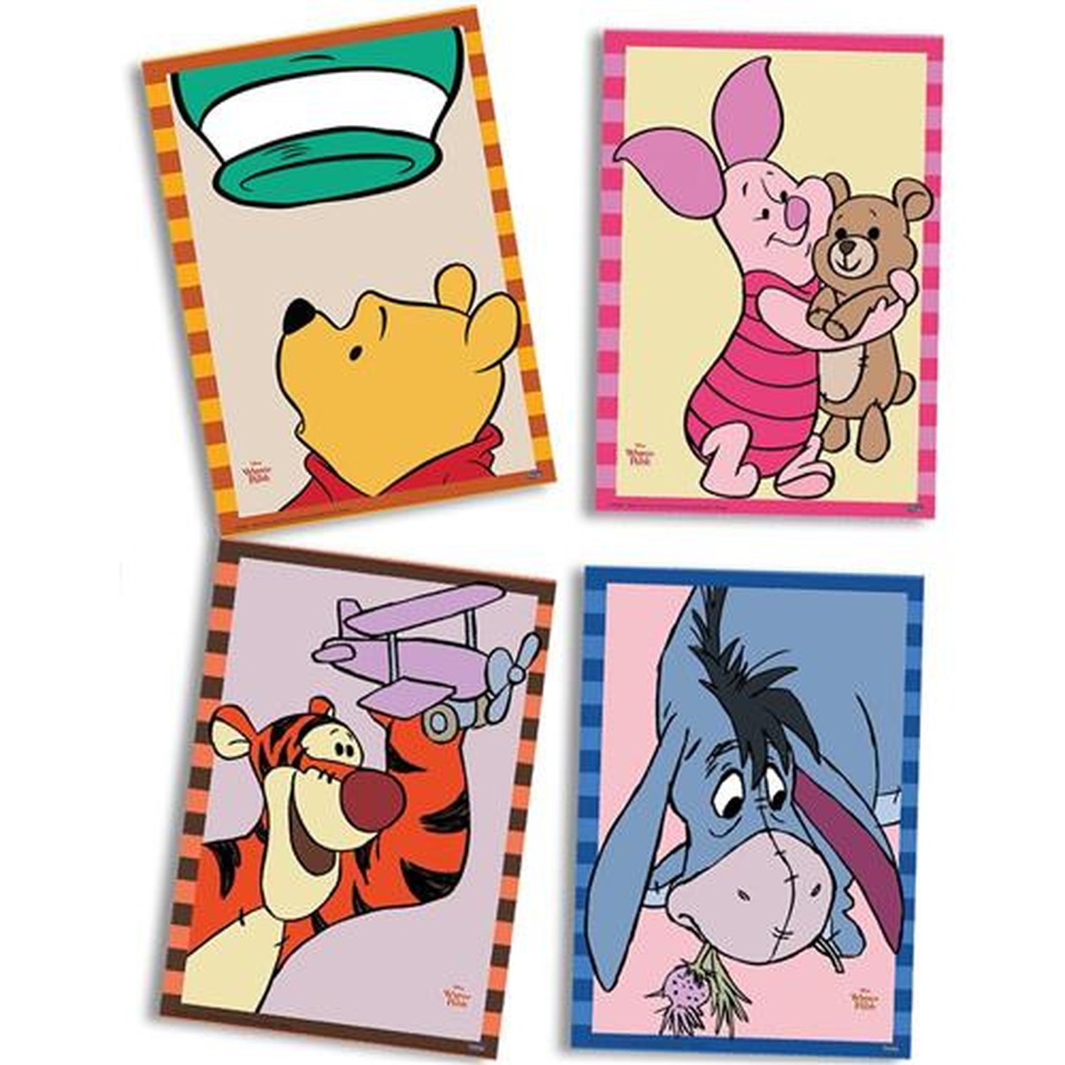 Quadros Decorativos Pooh E Sua Turma