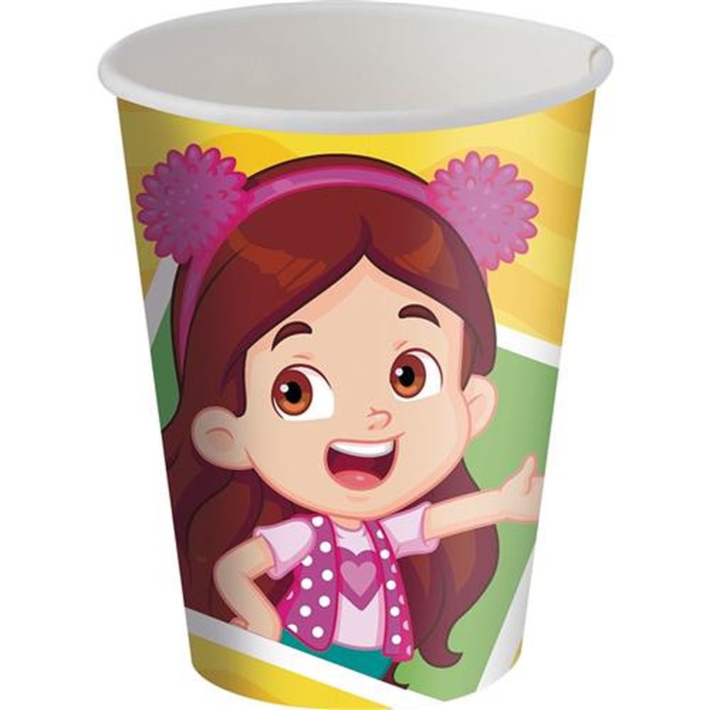 Copo Papel 200Ml Maria Clara E Jp