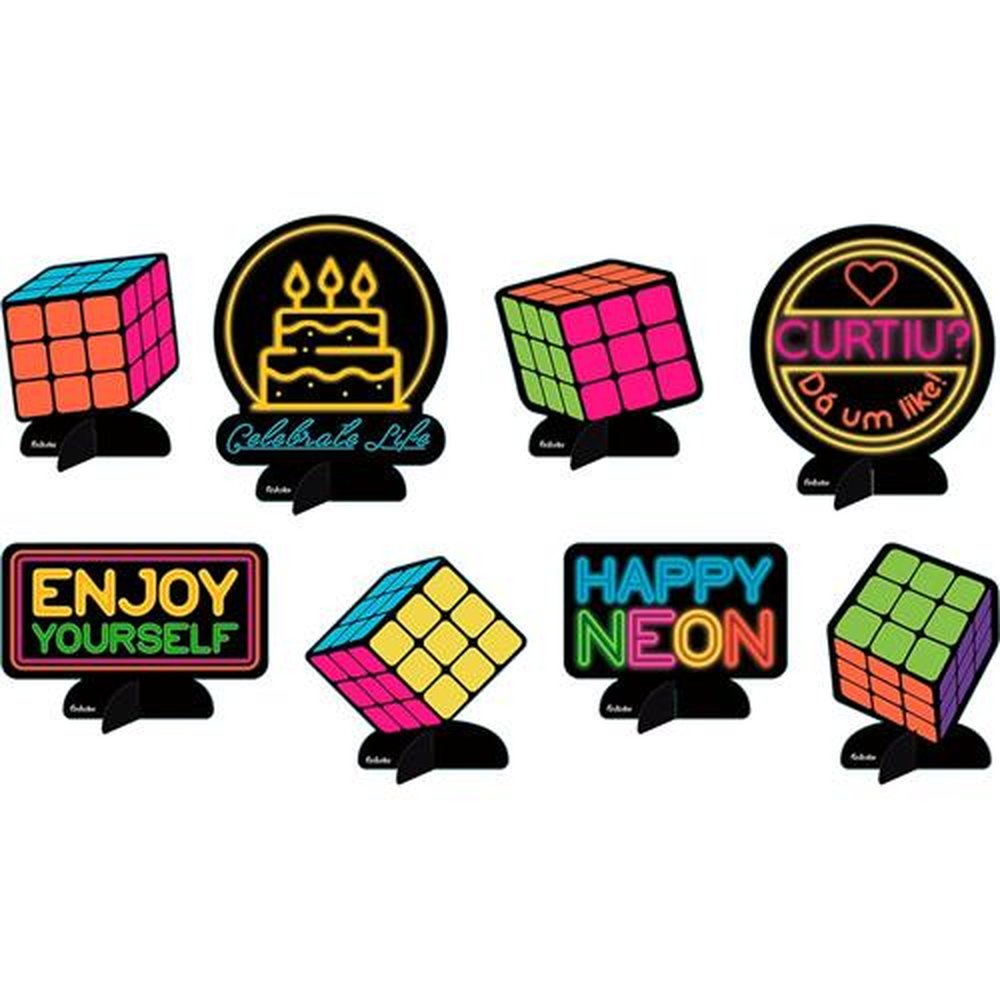 Decoracao De Mesa Neon