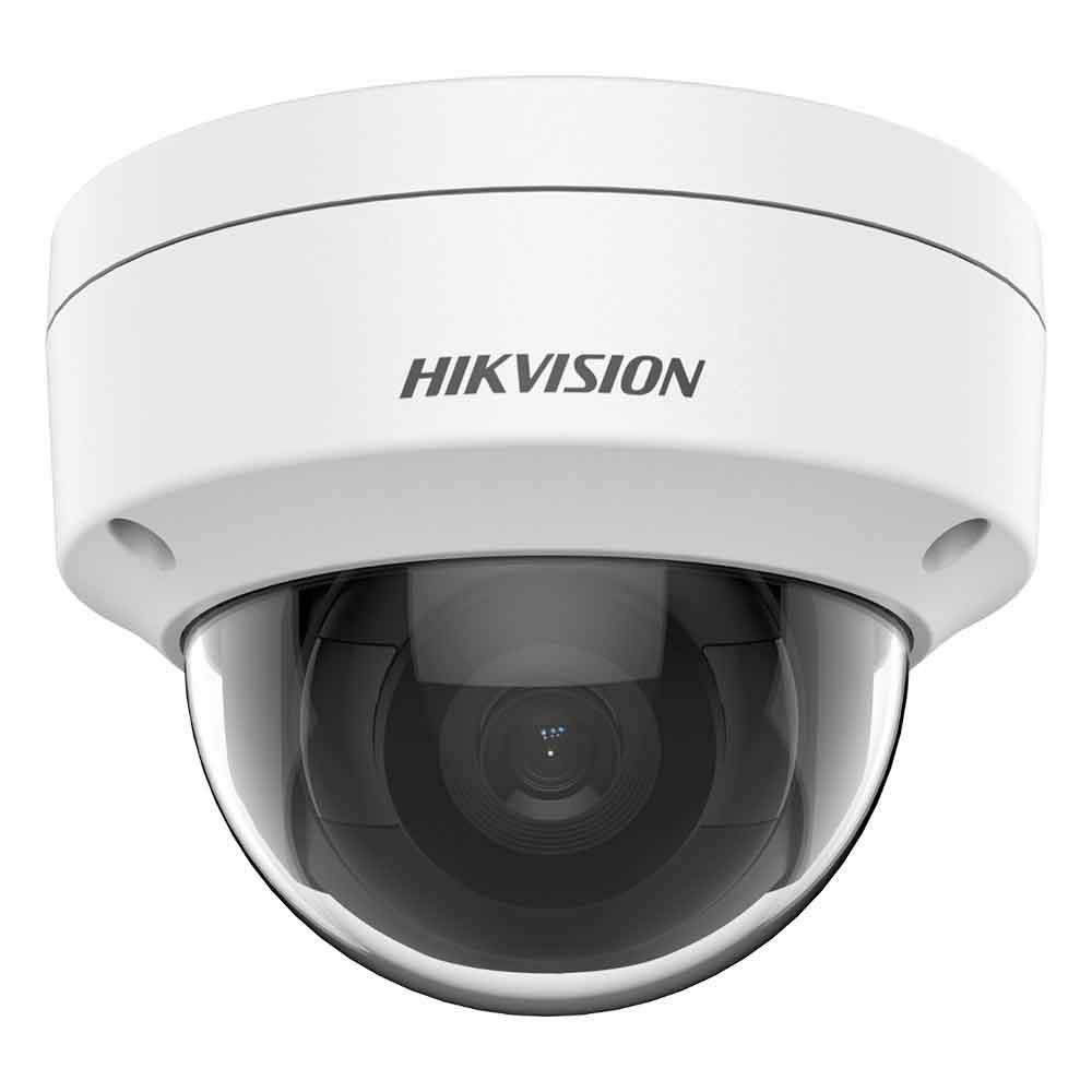 Camera Ip 4mp Dome 2.8mm Metalica Ir30m Exir Poe Roi Ip67 Ik10 H.265+ Dwdr 3d Dnr Dual Stream Ds-2cd1143g1-i Hikvision