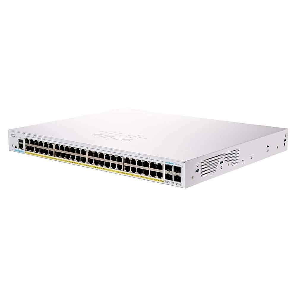 Switch Cisco Cbs250-48p-4g, 48x 10/100/1000 Poe+, 4x Sfp