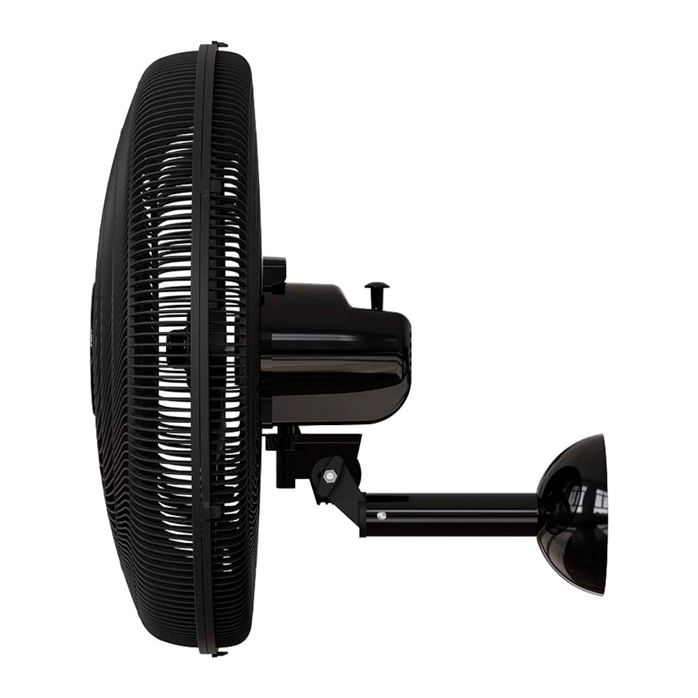 Ventilador de Parede Ventisol 50cm New - Controle de Velocidades, 3 Pás, Preto, 110V