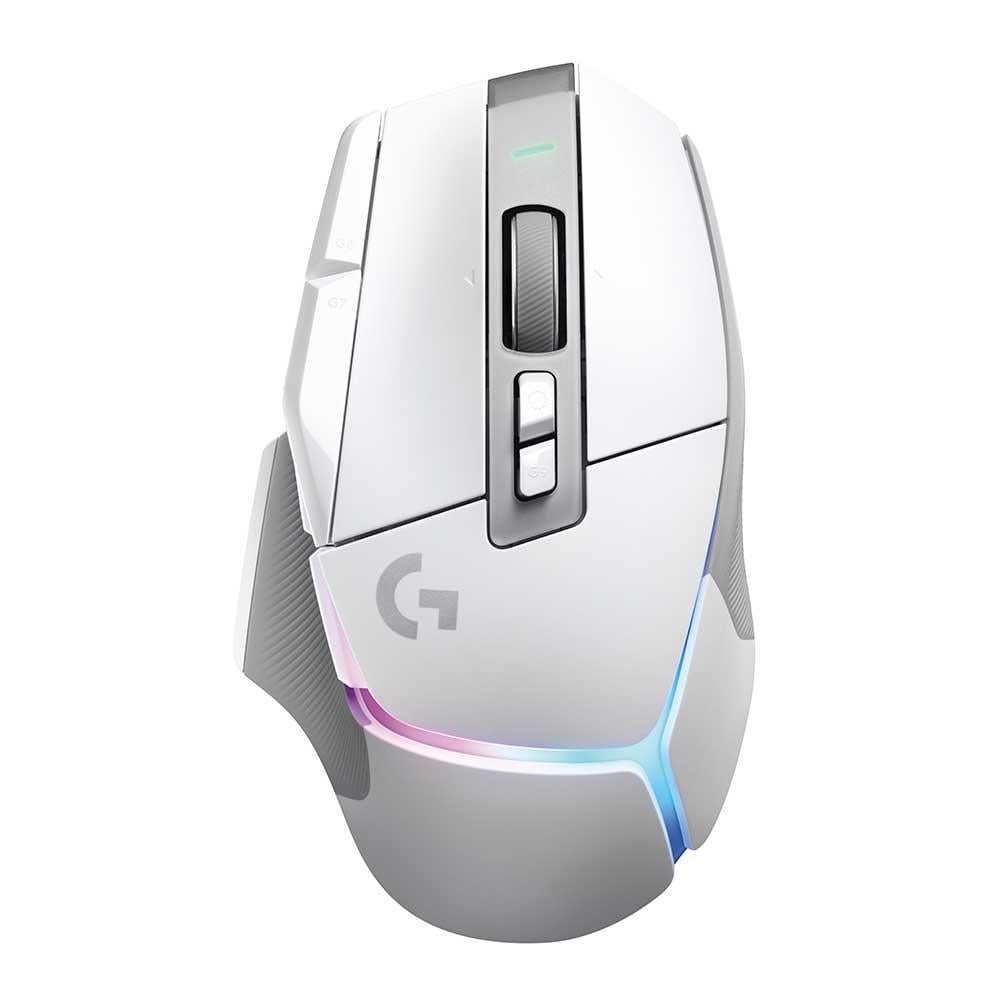 Mouse Gamer Sem Fio Logitech G502 X Plus Lightspeed Com Rgb Lightsync - Branco - 910-006170