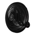 Ventilador de Parede Ventisol 50cm New, Controle de Velocidades, 3 Pás, Preto, 220V