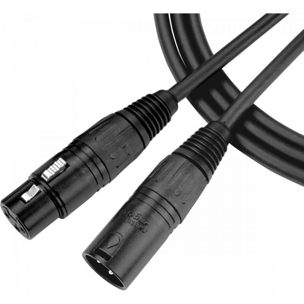 Cabo para Microfone Ninja 4,5m Xlr(M)-Xlr(F) Santo Ângelo