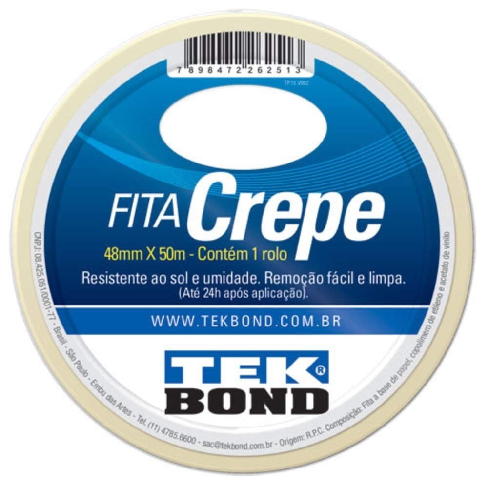 Fita Crepe Tekbond 48mmx50m