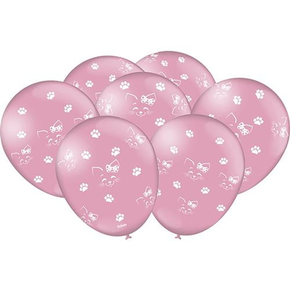 Balao Decorado Gatinha