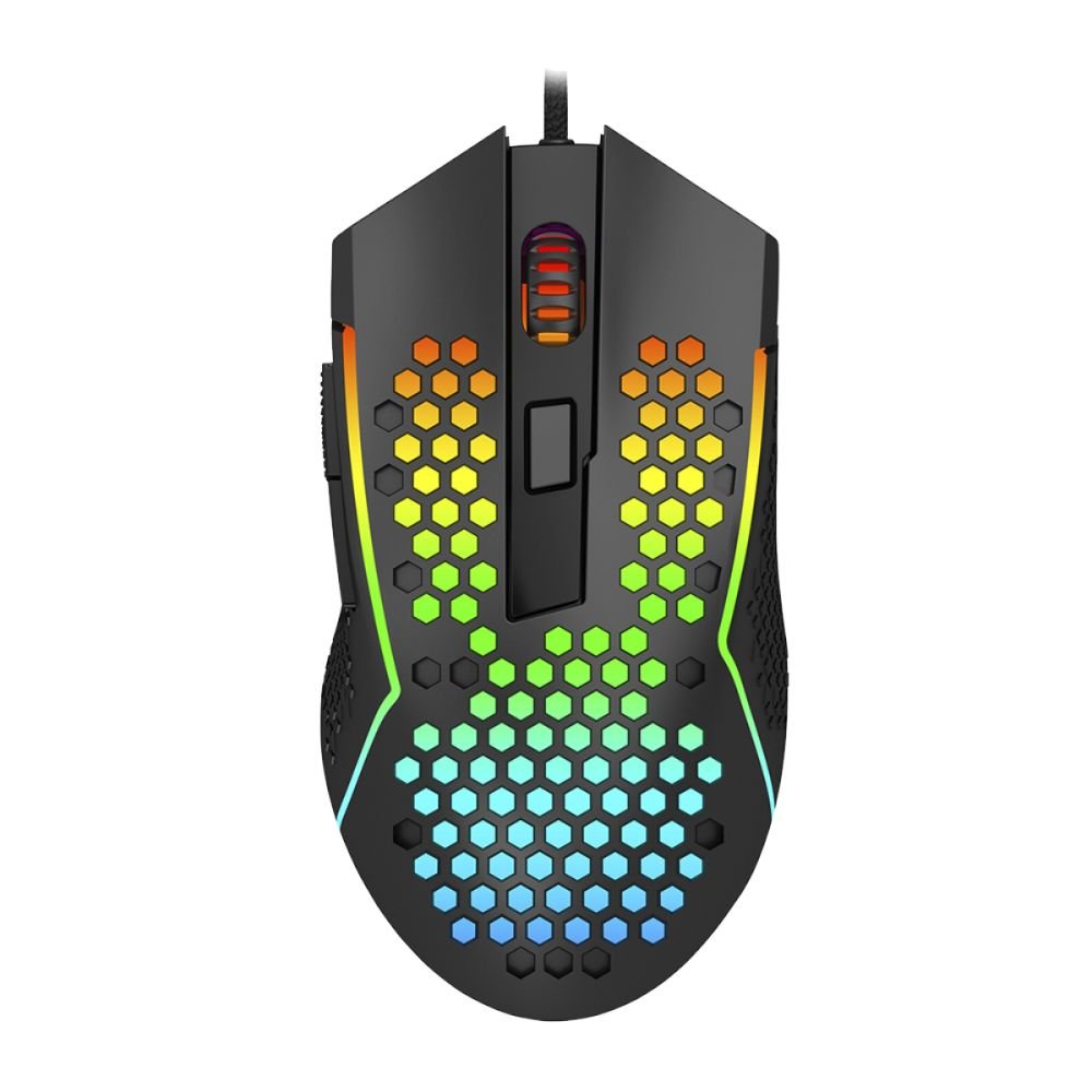 Mouse Gamer Redragon Reaping Rgb 12400Dpi 6 Botoes M987-K Preto