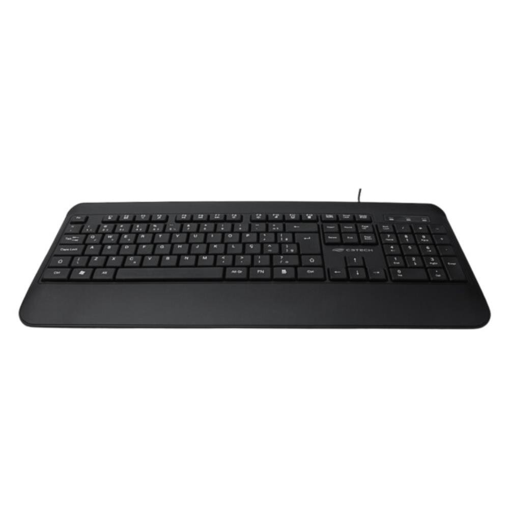 Teclado C3tech Multimidia Usb Preto - Kb-m100bk