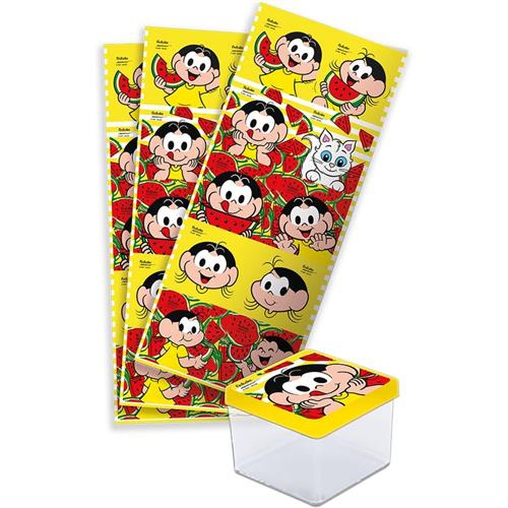 Adesivo Quadrado Magali Melancia