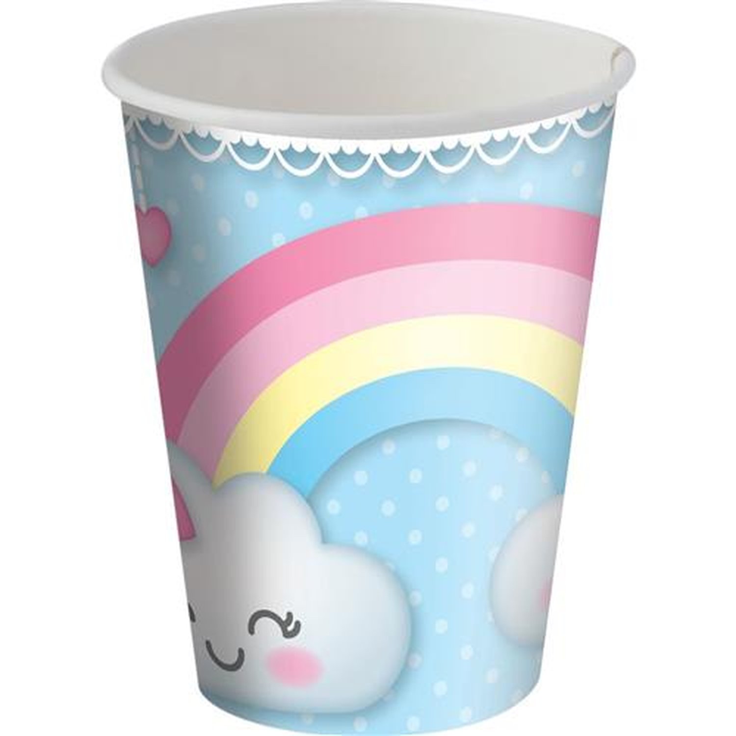 Copo Papel 200Ml Chuva De Amor