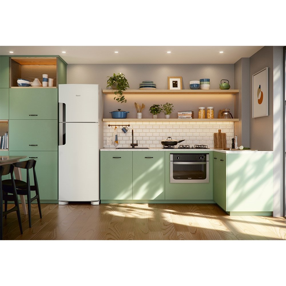 Geladeira/Refrigerador Consul 386 Litros CRM44AB - Frost Free,  2 Portas, Altura Flex Função Turbo, Branco, 110V