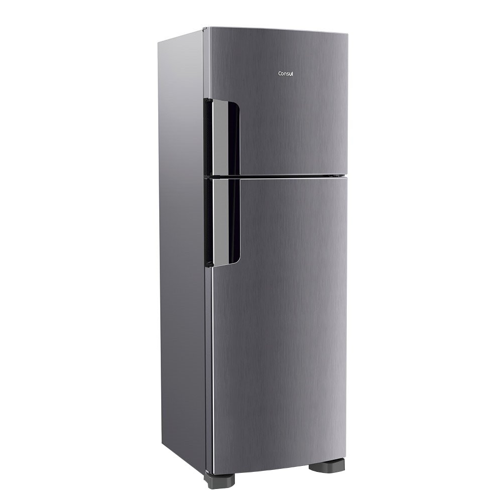 Geladeira/Refrigerador Consul 386Litros CRM44AK - Frost Free,  2 Portas, Altura Flex, Função Turbo, Inox, 110V