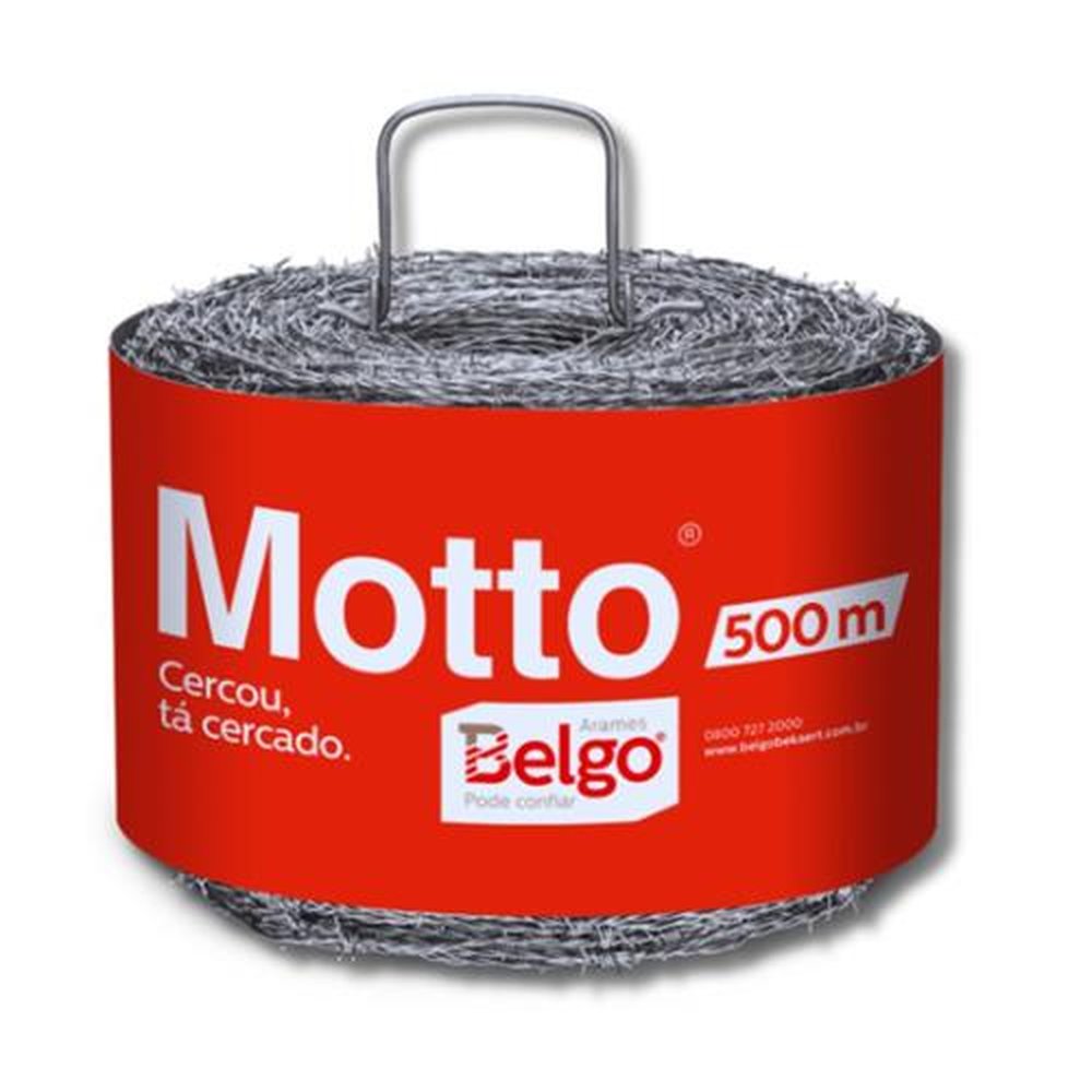 Arame Farpado Motto 500m - Belgo