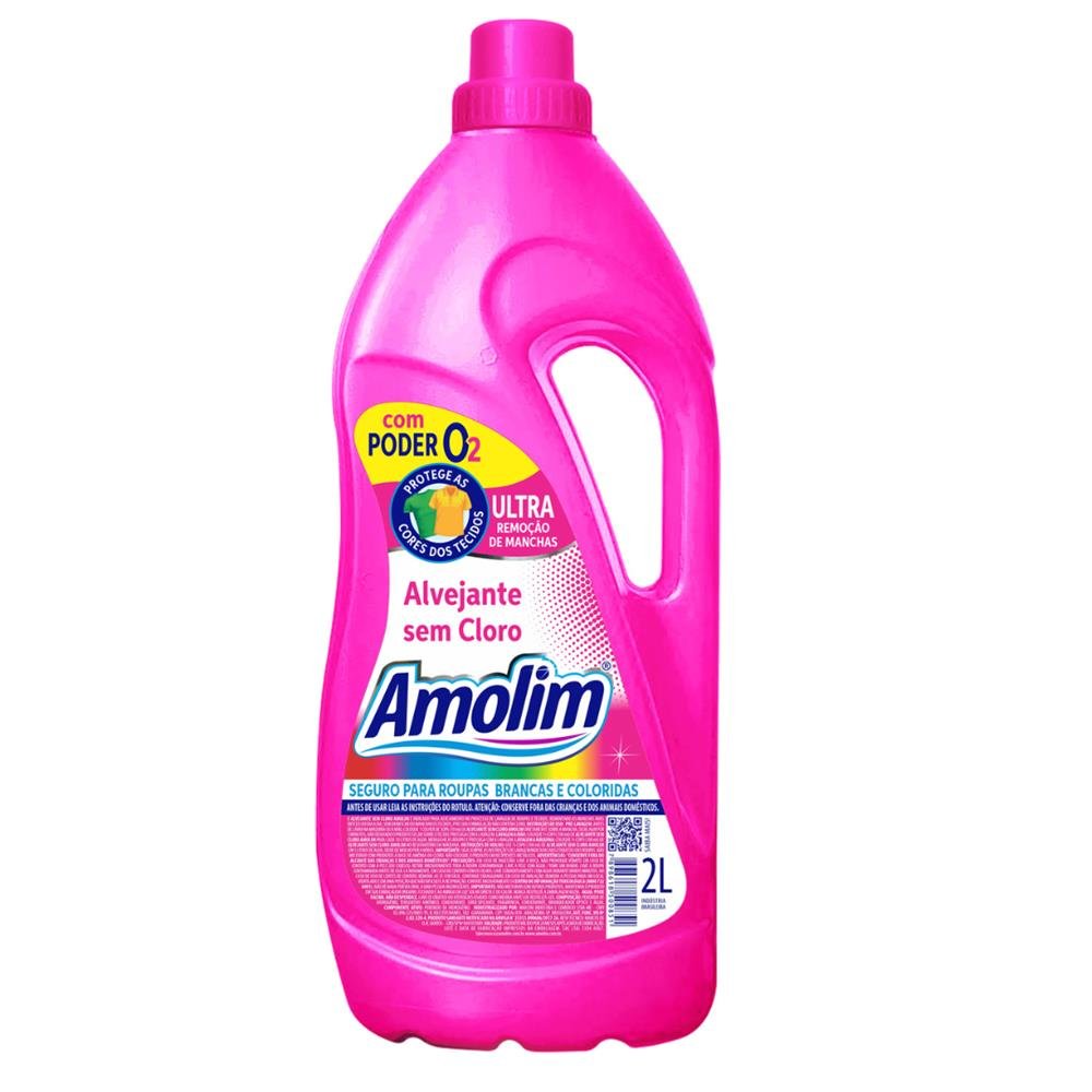 Alvejante Sem Cloro Amolim 02 litros 6X2