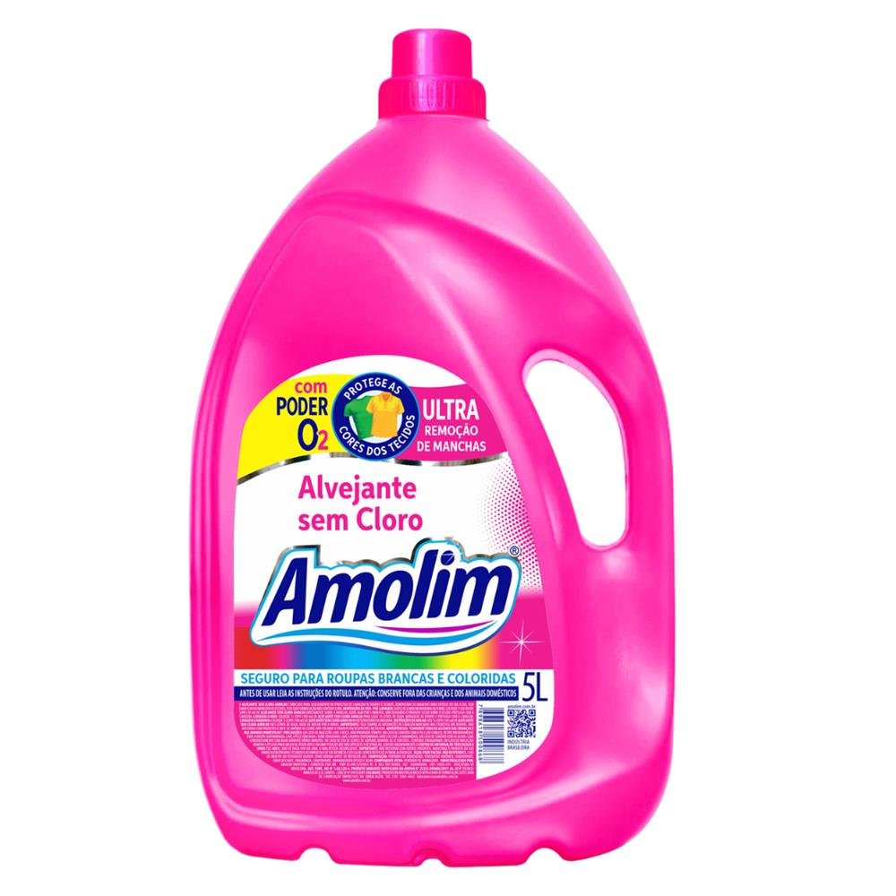 Alvejante Sem Cloro Amolim 05 litros