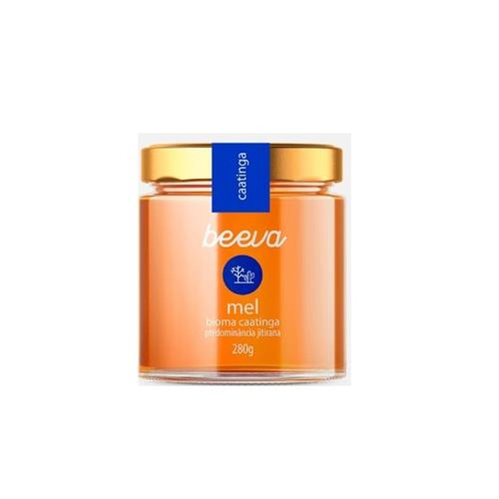 Mel Caatinga Jitirana Beeva Vidro 24x280G