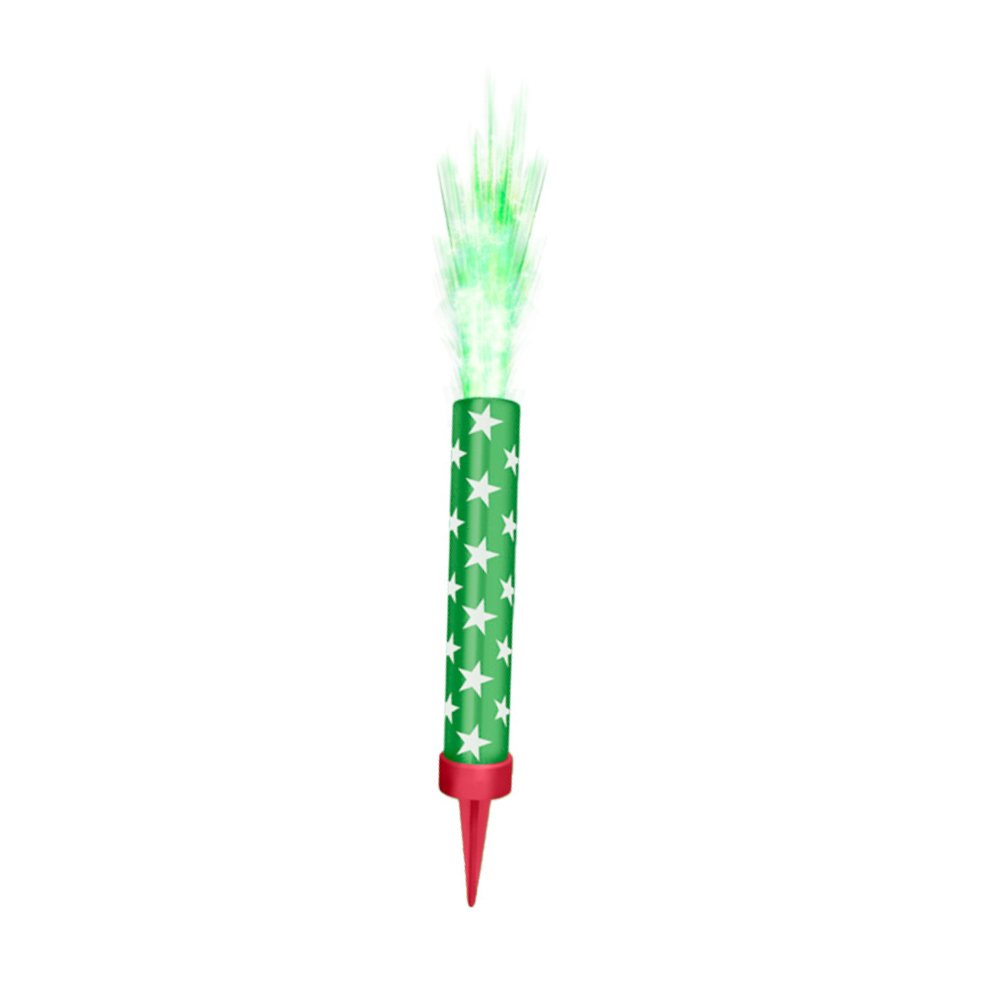 Vela Vulcão BR Festas Chama Verde