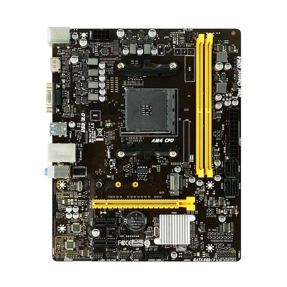 Placa Mae AM4 BIOSTAR B450MH DDR4 mATX