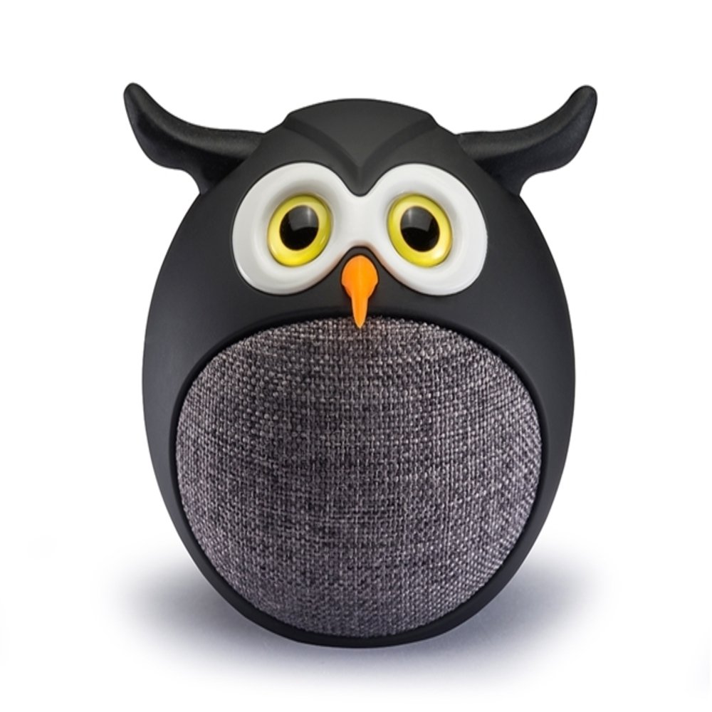 Caixa de Som Bluettooth TecToy Sound Toons Coruja Juju 3W Preta