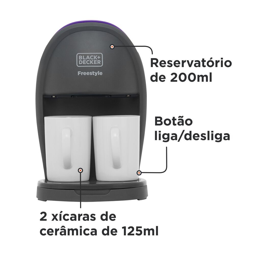 Cafeteira Duas Xicaras 220V