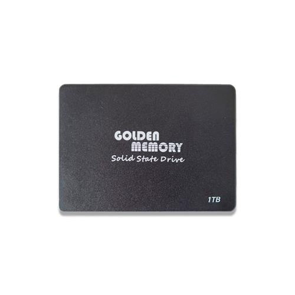 SSD 1TB 2.5" Golden Memory Sata 3 com 500mb/s Leitura e 300mb/s Gravação
