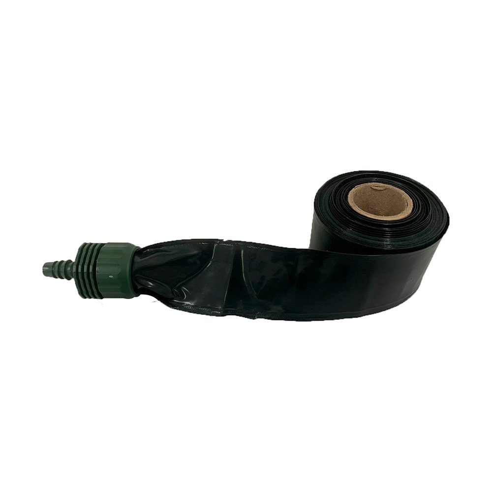 Mangueira para Irrigação Perfurada Santeno Jardim com Conector Inicial 1/2" Verde 15m