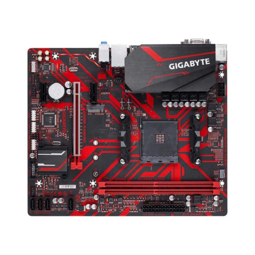 Placa mãe Gigabyte, DDR4, Chipset B450, Socket AMD AM4, mATX, B450M Gaming DDR4