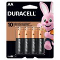 Pilha Alcalina 1,5v AA MN1500 Duracell - Cartela com 8 pilhas
