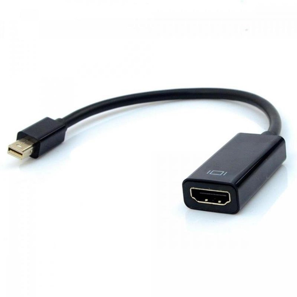 Adaptador Hdmi x Mini Dport Adp-104 Preto Plus Cable