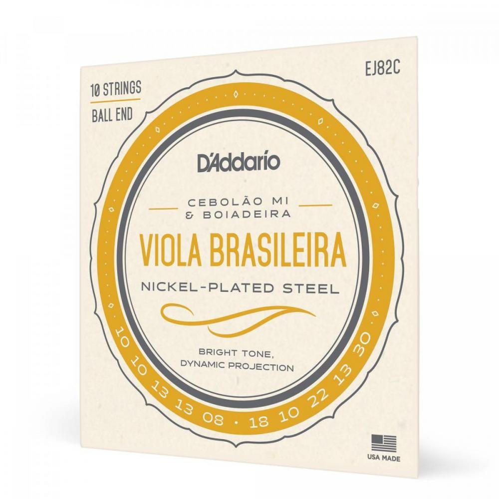 Encordoamento para Viola Ej82c Níquel Plated Steel DAddario
