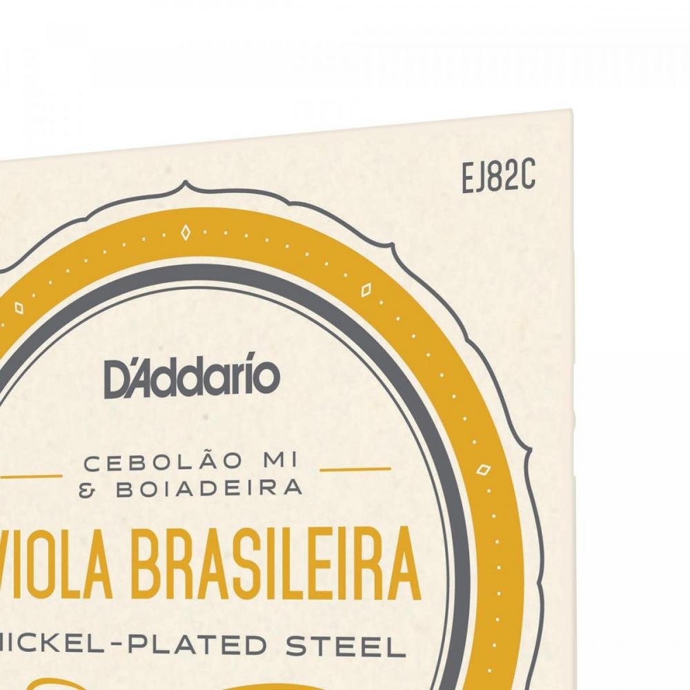 Encordoamento para Viola Ej82c Níquel Plated Steel DAddario