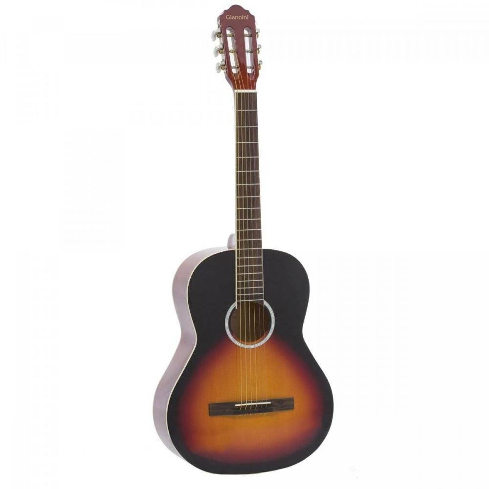 Violão Acústico Aço Gs15n Sunburst Giannini