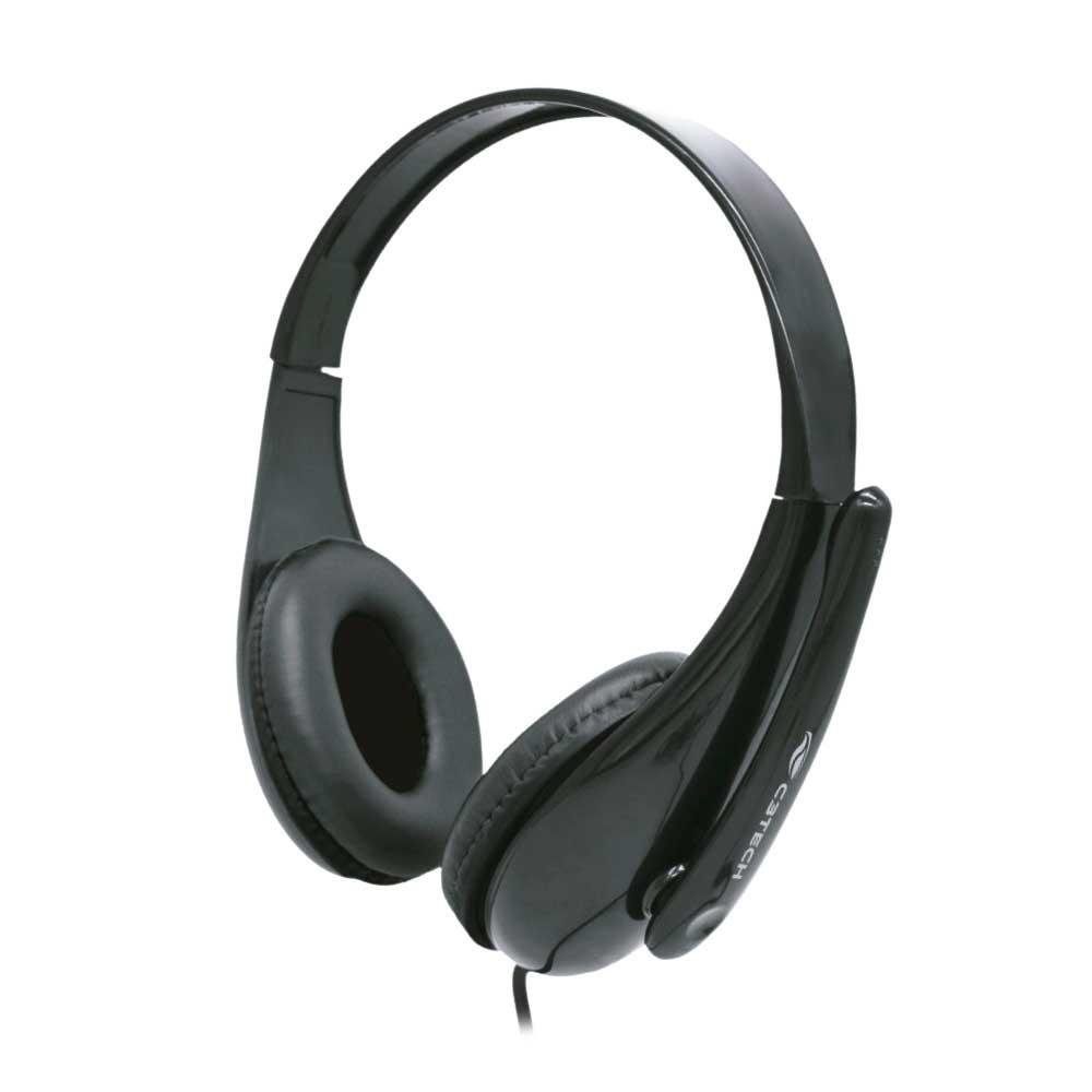 Headset com microfone C3 Tech, com Conexão USB, Preto, PH-340BK