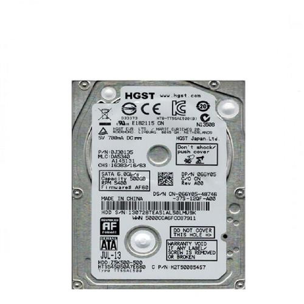 HD Hitachi para Notebook 500GB SATA HGST 7mm