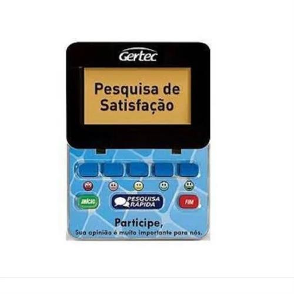 Terminal De Pesquisa De Satisfação Pesquisa Rápida - Gertec