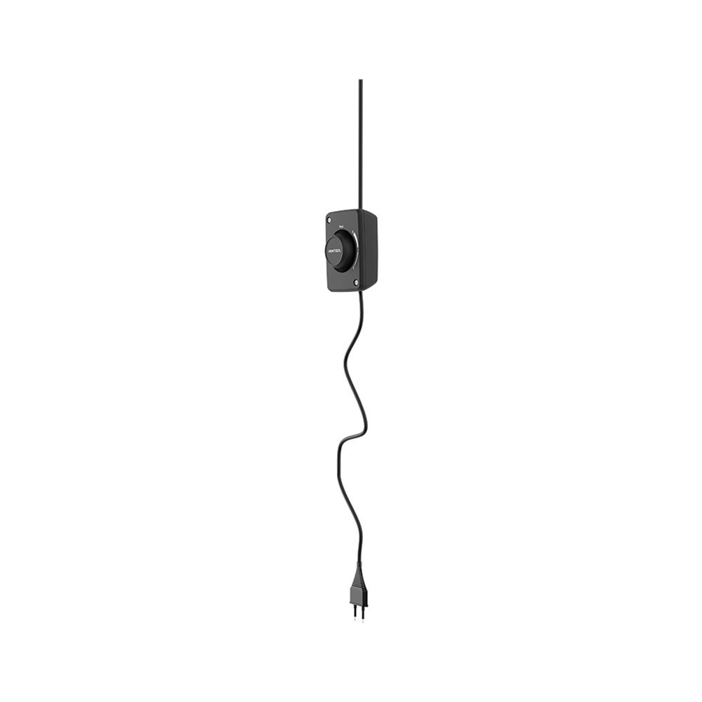 Ventilador de Parede Ventisol 50cm Monta Fácil, Três Velocidades, 6 Pás, Preto, 220V