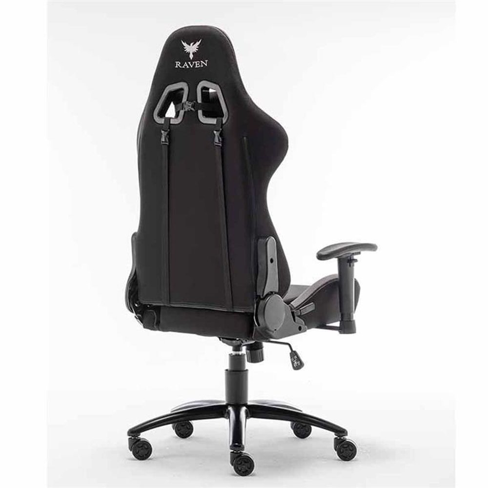 Cadeira Gamer Raven FXRacer, Pu e Tecido