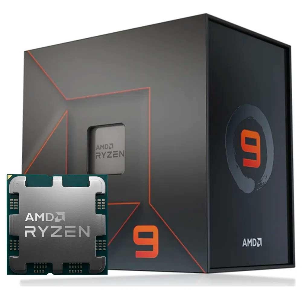 Processador Amd Ryzen 9 7900X, 4.7Ghz (5.6Ghz Turbo), 12-Core 24-Threads, Cache 76Mb, Am5