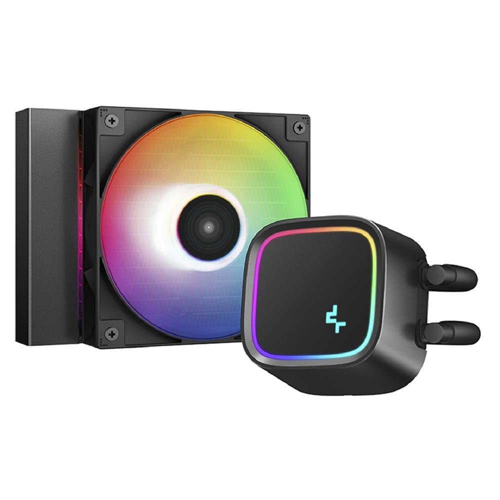 Water Cooler Deepcool Le300, Led 6 Cores, 120Mm, Intel E Amd, Preto