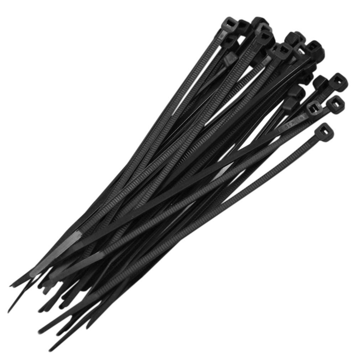 Abraçadeira Nylon Preto M 15 Embalagem Com 100 Unidades - Multitoc - Muab0151