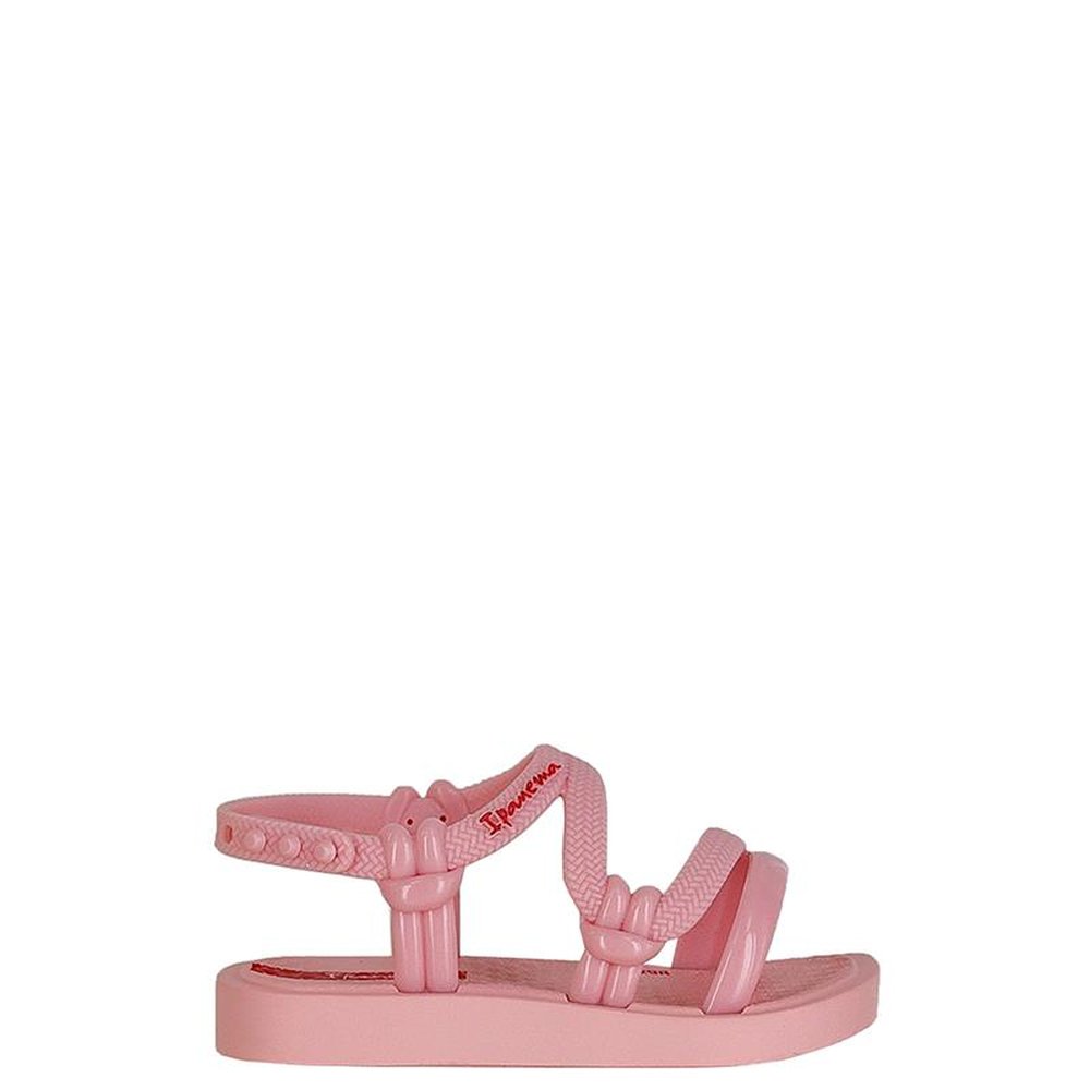 Sandalia Bebe Ipanema Solar 26987 Rosa - Rosa - Grade com 12 pares