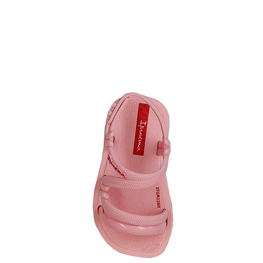 Sandalia Bebe Ipanema Solar 26987 Rosa - Rosa - Grade com 12 pares