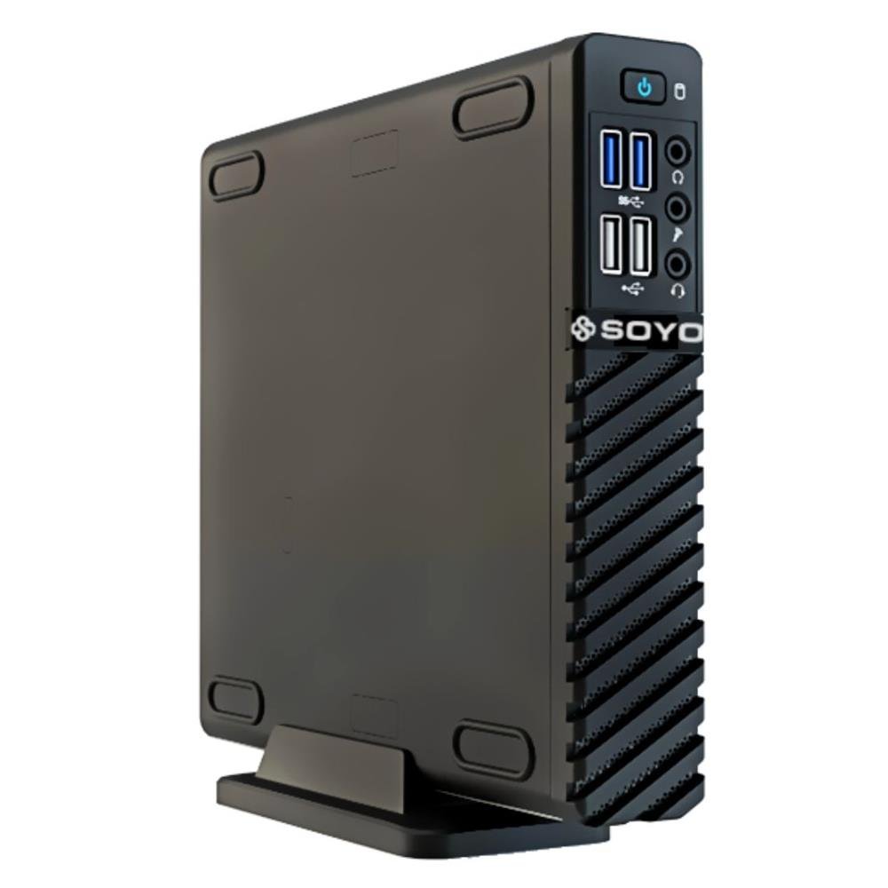 Mini PC Dual Core N4020, 4GB DDR4, 500GB, Windows 10 Pro - SOYO