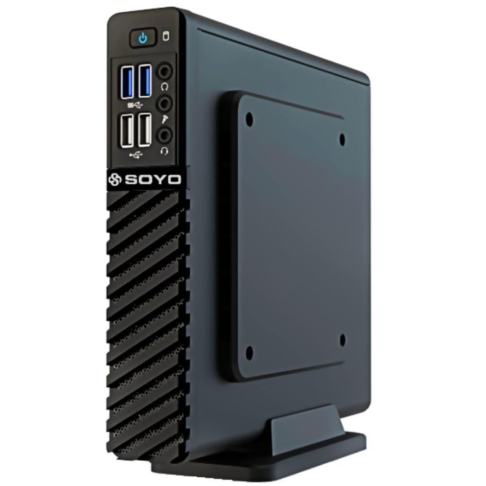 Mini PC Dual Core N4020, 4GB DDR4, 500GB, Windows 10 Pro - SOYO