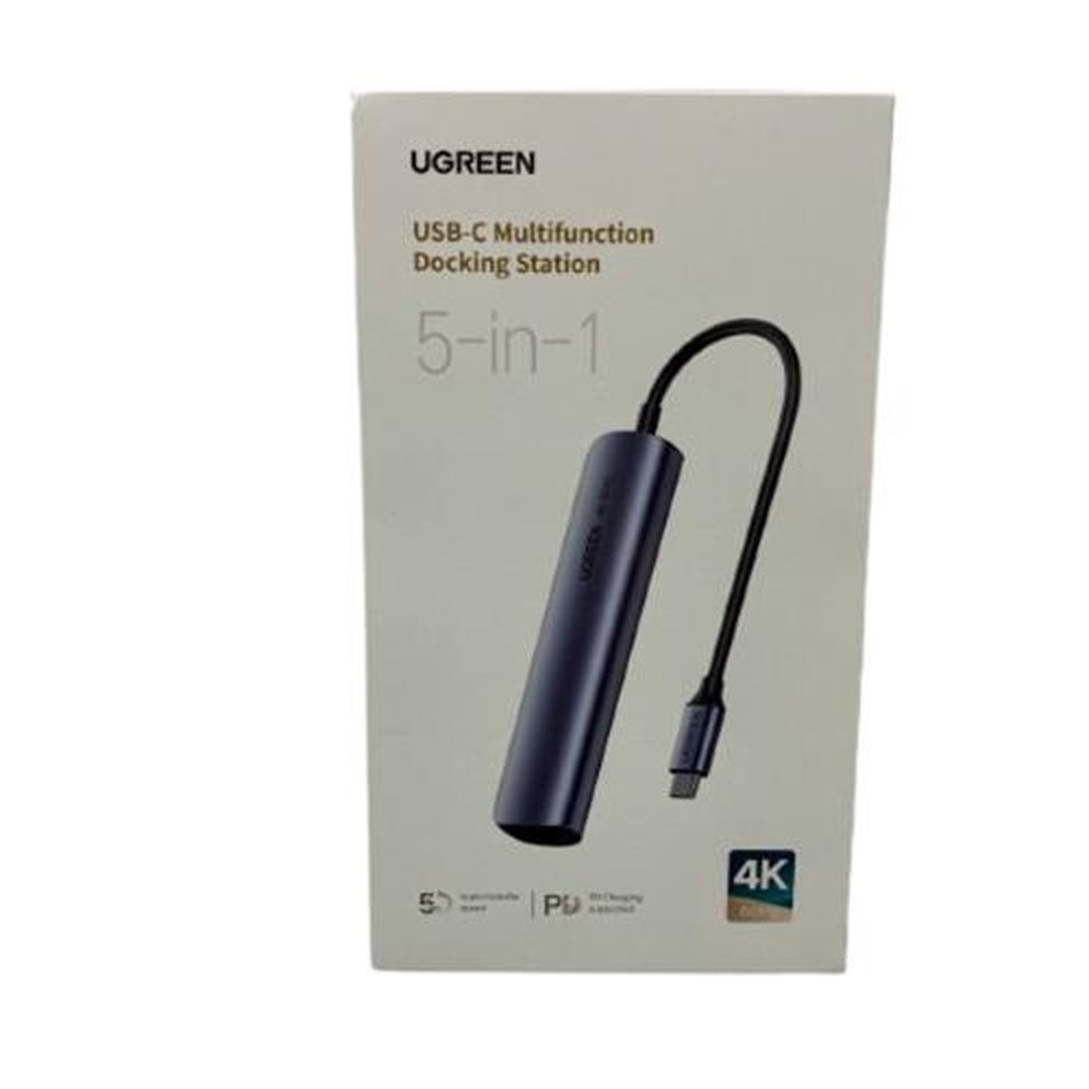 Adaptador / Hub Ultra Slim USB-C 5 em 1 4k 60hz UGREEN