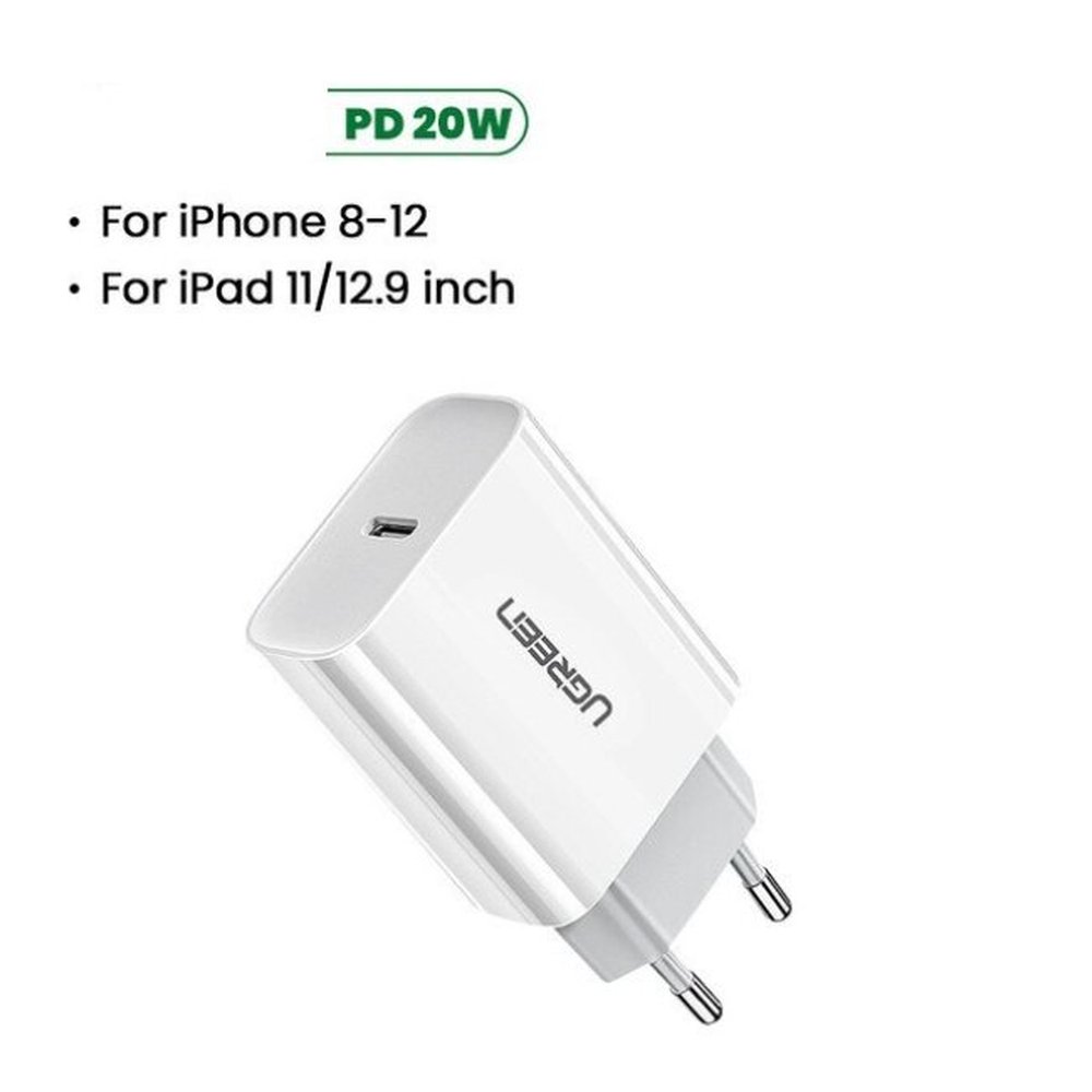 Carregador/Fonte 20W USB-C UGREEN - Fast Charger