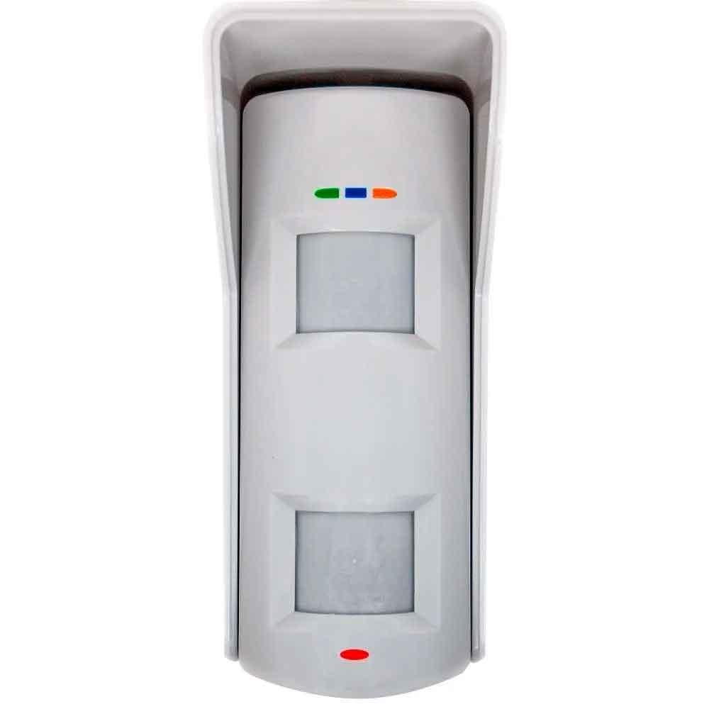 Sensor De Alarme Ivp Externo Com Fio Dual Pir Micro-ondas Anti-mascaramento Ds-pd2-t10ame-eh Hikvision
