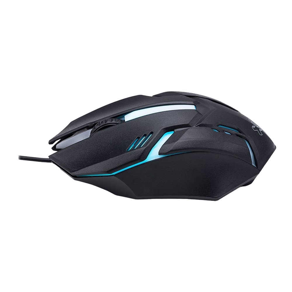 Mouse MaxPrint Geek Max, USB 2.0, 1000DPI, Preto